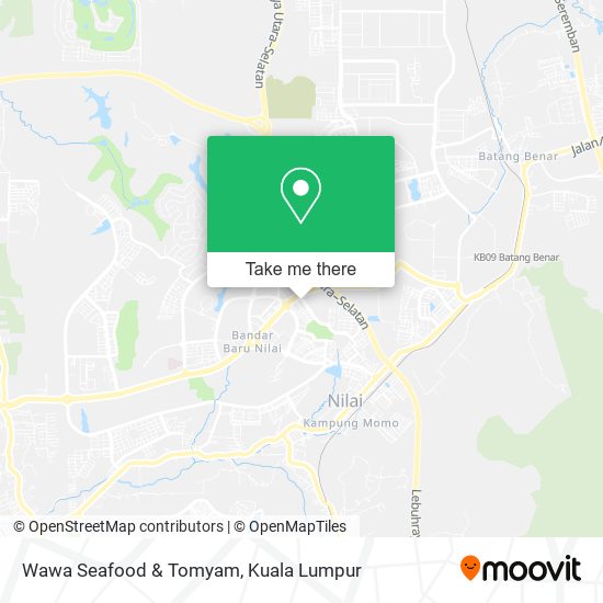 Wawa Seafood & Tomyam map