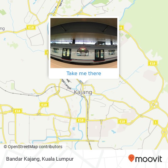 Bandar Kajang map