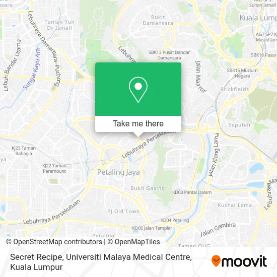 How To Get To Secret Recipe Universiti Malaya Medical Centre In Petaling Jaya By Bus Mrt Lrt Or Train