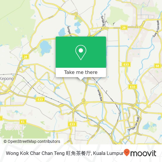 Wong Kok Char Chan Teng 旺角茶餐厅 map