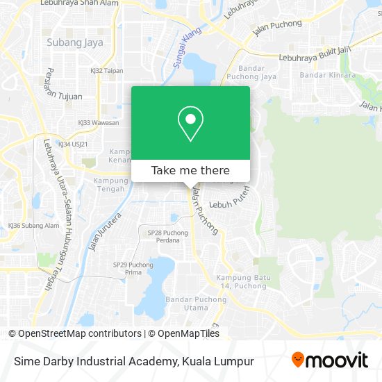 Sime Darby Industrial Academy map