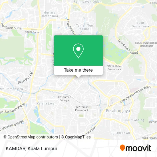 KAMDAR map