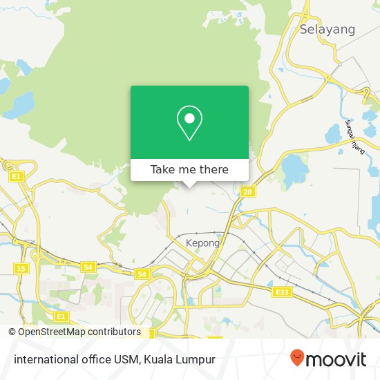 international office USM map
