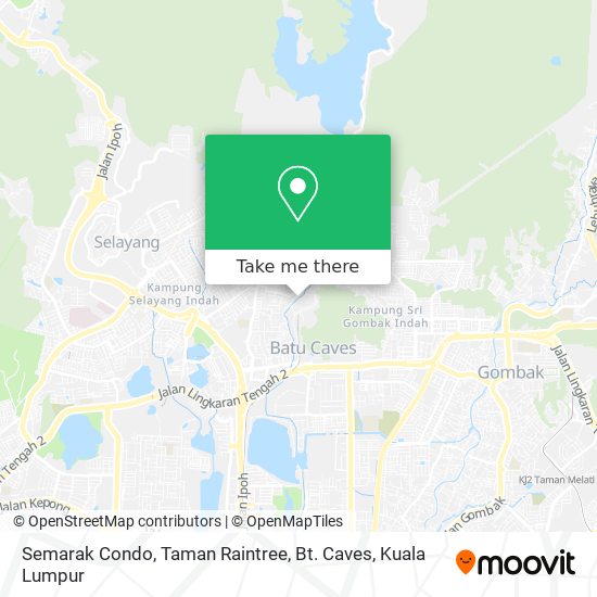 Peta Semarak Condo, Taman Raintree, Bt. Caves