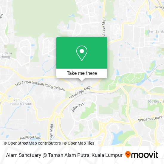Peta Alam Sanctuary @ Taman Alam Putra