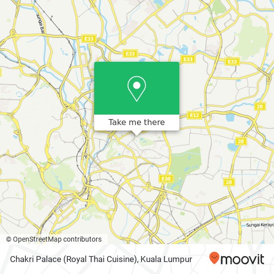 Chakri Palace (Royal Thai Cuisine) map