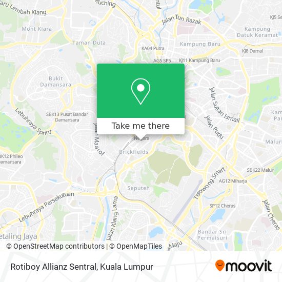 Rotiboy Allianz Sentral map