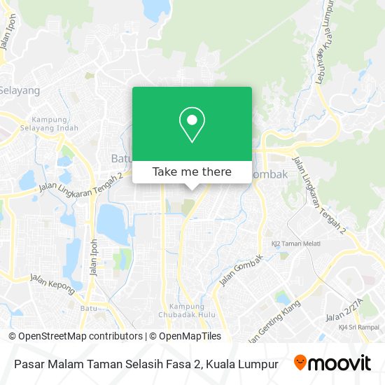 Pasar Malam Taman Selasih Fasa 2 map