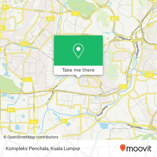 Kompleks Penchala map