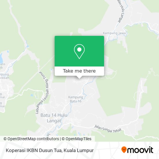 Koperasi IKBN Dusun Tua map