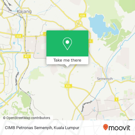 CIMB Petronas Semenyih map