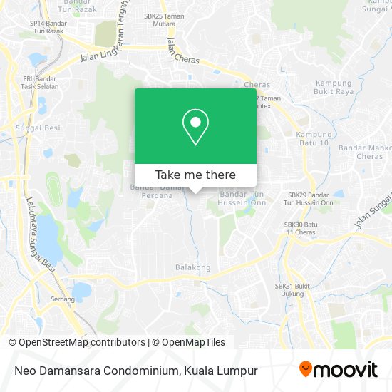 Neo Damansara Condominium map