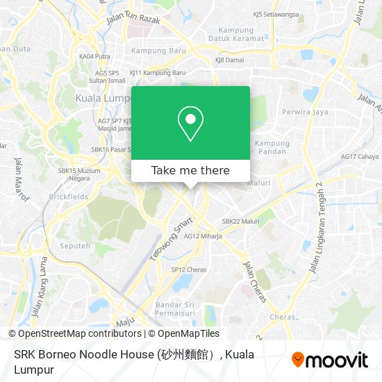 SRK Borneo Noodle House map