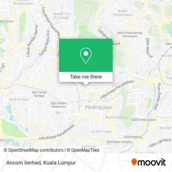 Ancom berhad map