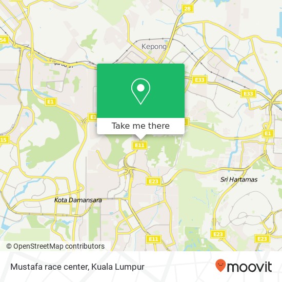 Mustafa race center map