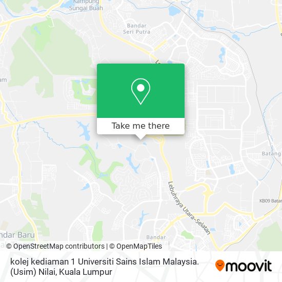 Dewan tuanku canselor universiti sains islam malaysia nilai