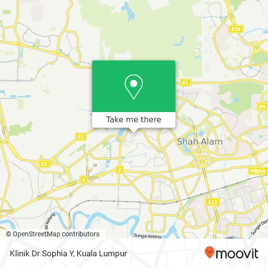 Klinik Dr Sophia Y map