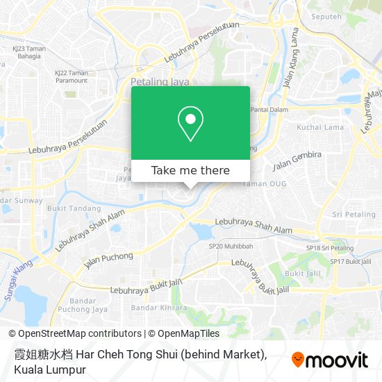 霞姐糖水档 Har Cheh Tong Shui (behind Market) map