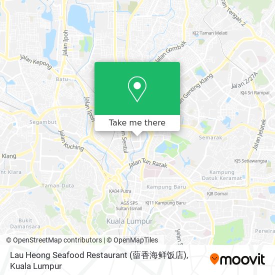 Lau Heong Seafood Restaurant (蒥香海鲜饭店) map