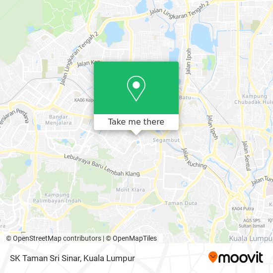 Peta SK Taman Sri Sinar