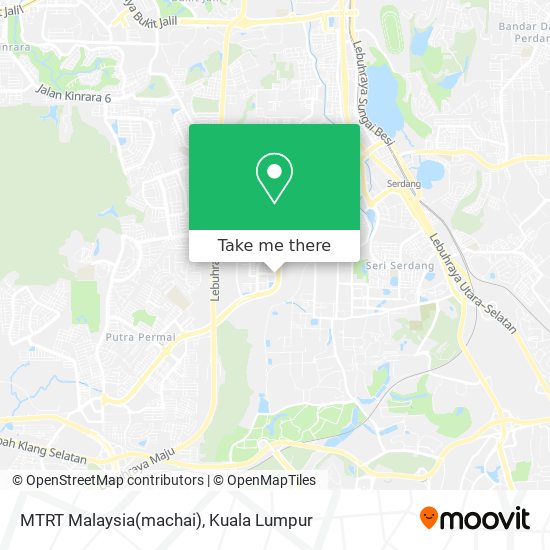 Peta MTRT Malaysia(machai)