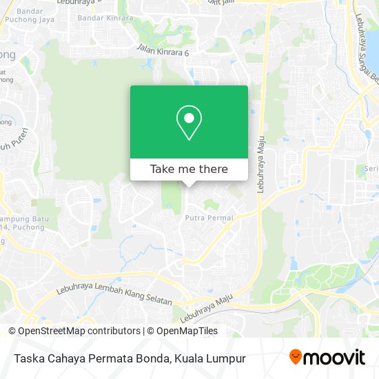 Peta Taska Cahaya Permata Bonda