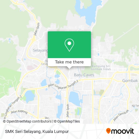 SMK Seri Selayang map