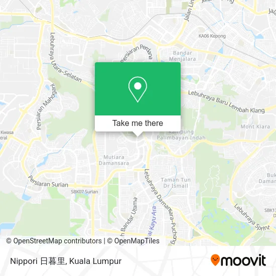 Nippori 日暮里 map