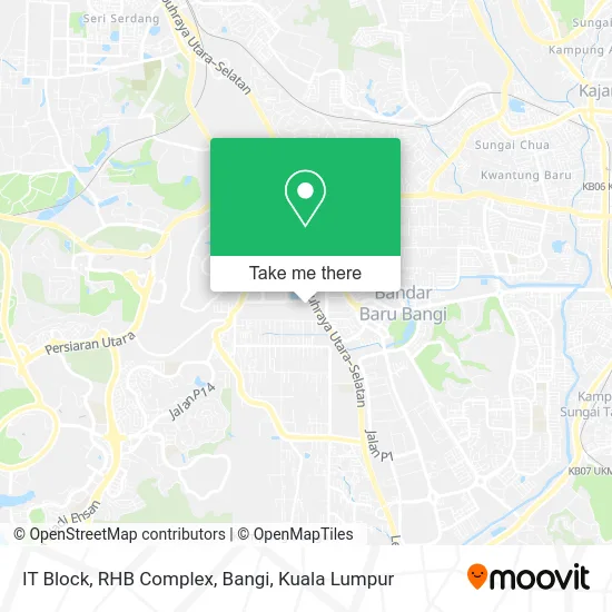 IT Block, RHB Complex, Bangi map