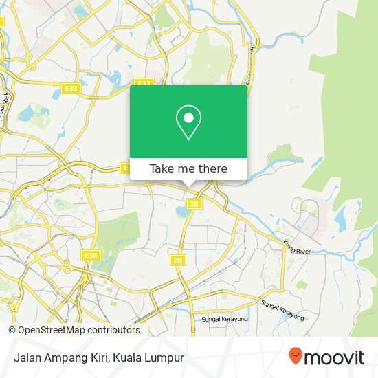 Jalan Ampang Kiri map