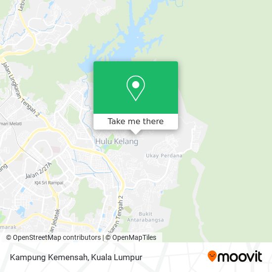 Peta Kampung Kemensah