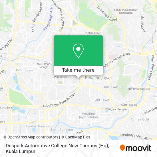 Despark Automotive College New Campus (Hq) map