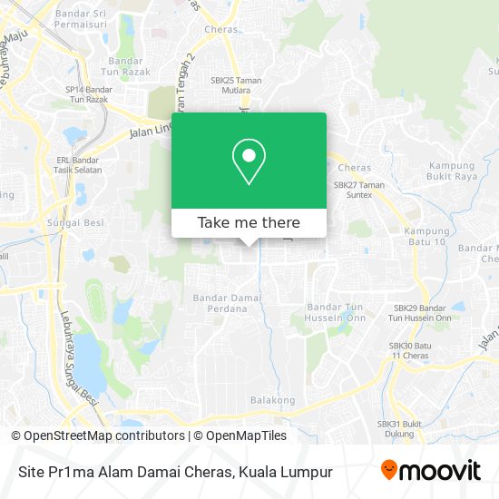Cara Ke Site Pr1ma Alam Damai Cheras Di Kuala Lumpur Menggunakan Bis Mrt Lrt Atau Monorail Moovit