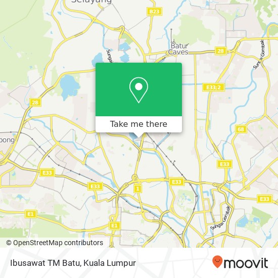 Ibusawat TM Batu map