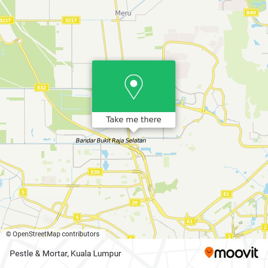 Pestle & Mortar map