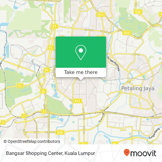 Peta Bangsar Shopping Center