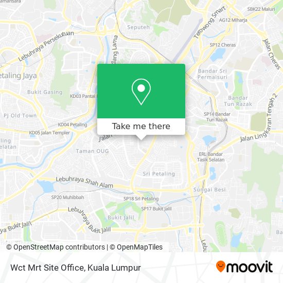 Wct Mrt Site Office map