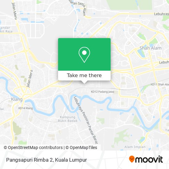 Pangsapuri Rimba 2 map