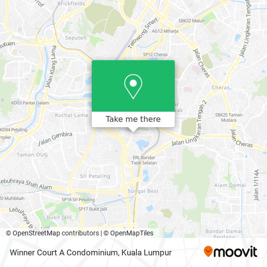 Winner Court A Condominium map