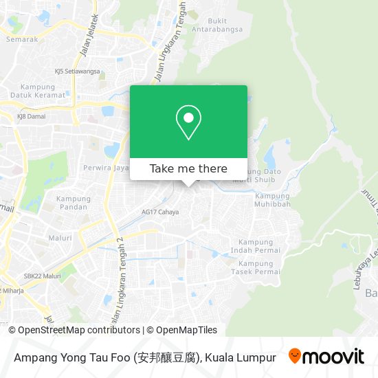 Ampang Yong Tau Foo (安邦釀豆腐) map