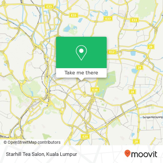 Starhill Tea Salon map