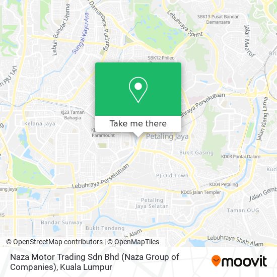 Peta Naza Motor Trading Sdn Bhd (Naza Group of Companies)