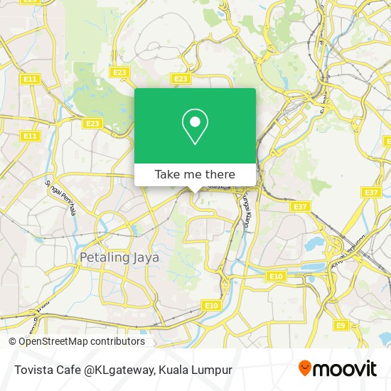 Tovista Cafe @KLgateway map