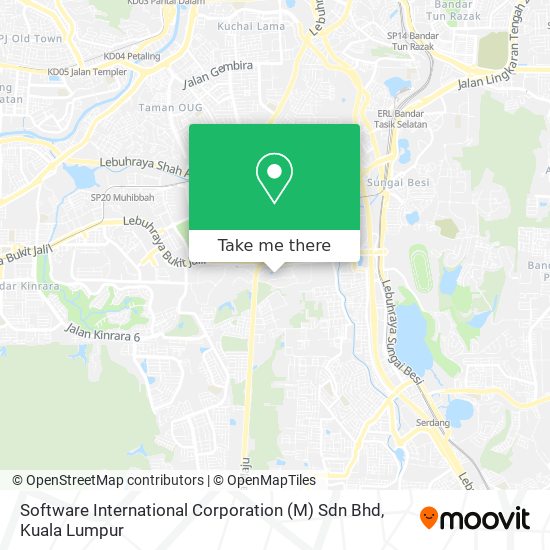 Software International Corporation (M) Sdn Bhd map