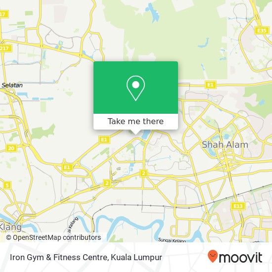 Iron Gym & Fitness Centre map