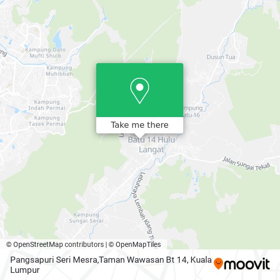 Pangsapuri Seri Mesra,Taman Wawasan Bt 14 map
