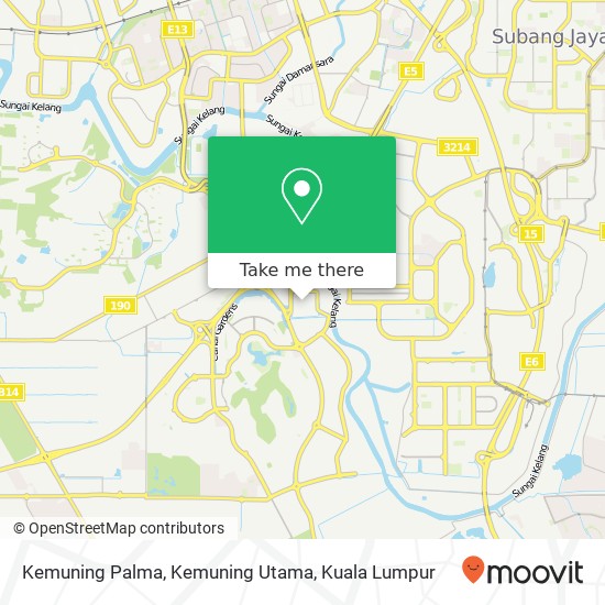 Peta Kemuning Palma, Kemuning Utama