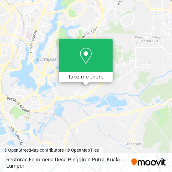 Restoran Fenomena Desa Pinggiran Putra map