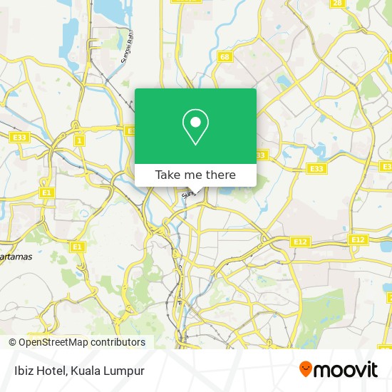 Ibiz Hotel map