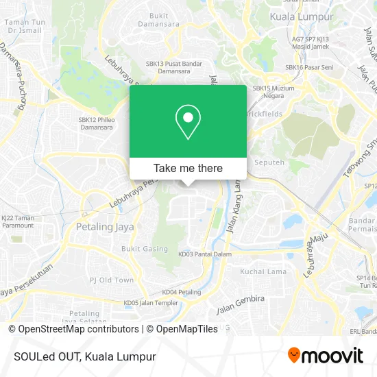 SOULed OUT map